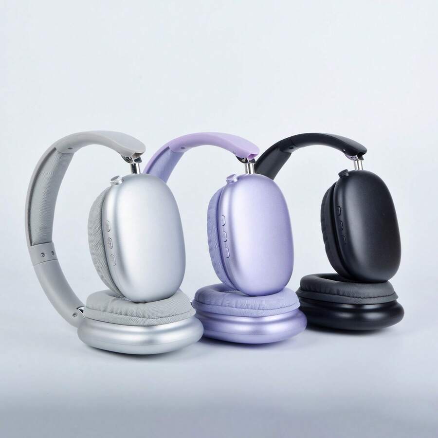 Gerripuer B30 Wireless Headphones With Deep Bass Hi-Fi Stereo, Adjustable, Portable For Travel/Commute/Music