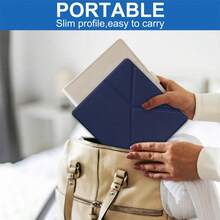 For Kindle Scribe Colorsoft 11 Inch (2025) Smart Case Multi-Folding Stand Cover Magnetic Shockproof Full Protection Shell Auto Wake/Sleep - Multicolor - View 9