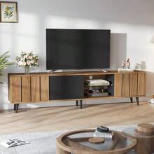 Television Stands & Entertainment Centers - Natural - View 3