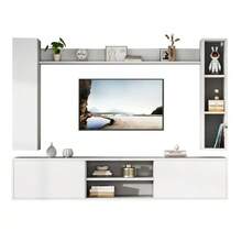 Television Stands & Entertainment Centers - White - View 8