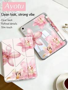Ayotu Ốp lưng Four Pink Lilies hình phù thủy cho iPad A16, Pro 13, 12.9, 11, Air 11, 13, Mini, Air 11 inch, Kindle (thế hệ thứ 11 - ra mắt năm 2024), Kindle Paperwhite thế hệ thứ 12 năm 2024, Quà tặng cá nhân hóa, Quà tặng Ngày Valentine - Nhiều màu - Xem 5