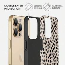 Elegant And Simple Anti-Drop Phone Case, Compatible With Multiple Models, Lightweight And Durable. - 款式 1(1 件) - 查看 3