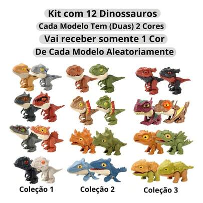 3岁以上儿童可爱手指恐龙套装（5个/10个） - 可活动嘴巴的恐龙玩偶，恐龙派对礼物，儿童益智装饰 | 万圣节/复活节/圣诞节/生日/感恩节/儿童节/节日/新年完美礼物