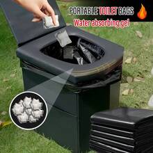 100片水溶性凝胶厕纸，配超大垃圾袋，解决远足、露营、野餐等户外如厕难题。 - 100pcs - 查看 3