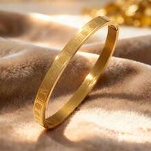 Set de 5 piezas de pulsera de acero inoxidable con circonita, adecuado para uso diario de joyería de mujer - 784+6072+6056+6021+6076+6072 - Ver 2