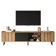 Television Stands & Entertainment Centers - Natural - View 8