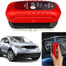 2pcs/Set Car Glass Oil Film Cleaning Brush, Hydrophobic Coated Window Oil Remover, Wiper Cleaner Tool To Enhance Driving Visibility - 2 Pack Cleaning Brush - View 2