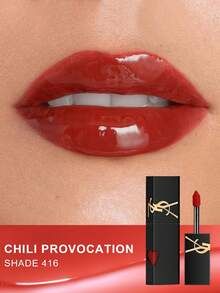 YSL THE INKS VINYL CREAM 高光泽唇釉 -416 - Chili Tease - 5.5毫升/0.18液体盎司 - #416 - 查看 6