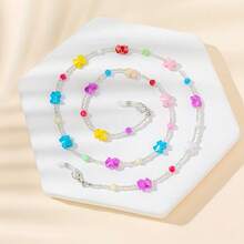 1 Piece Of Acrylic Heart-Shaped And Star-Shaped Mixed Women's Eyeglass Chain - Hình trái tim - Xem 11