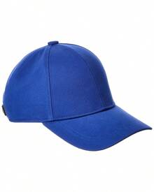 Bruno Magli Twill Baseball Cap - 藍色 - 查看 2