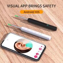 [Holiday Haul]Portable Earwax Removal Tool Set With Camera, C-Type Charging, Waterproof Endoscope Ear Cleaning Tool, Winter Gift Set, New Year Gift - Multicolor - View 2