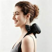 这款USB供电的颈肩热疗按摩器，利用电动按摩设备模拟手部动作。它主要作用于斜方肌，为颈部、肩部和腿部提供深层揉捏和按摩。 - 多色 - 查看 5