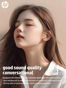 HP H10J Wireless Headphones | Bluetooth 5.4 | IPX4 Waterproof | 30 Hours Playtime | Built-In Microphone | Includes Protective Case And Anti-Lost Silicone Lanyard - View 4