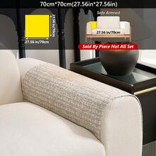 1件装雪尼尔四季通用宠物防滑沙发垫，适用于家庭客厅、卧室、办公室沙发，可机洗 - 多色 - 查看 42