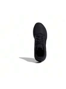 阿迪达斯男士 Galaxy 6 跑步鞋，2026 年春季新款，缓震、轻便、透气，GW4138 - 黑色 - 查看 5