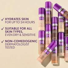 Covergirl Simply Ageless Skin Perfector Essence Foundation 10 Fair Tinted Skincare Makeup Hybrid Sheer Tint Radiant Finish Glowy Finish Vegan .0oz - 10 Feria - Ver 6
