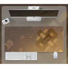 Genshin Pattern Game Mouse Pad Extra Large Mandrill Ganyu Walnut Two-Dimensional Computer Keyboard E-Sports Desk Mat - 23 - 查看 17