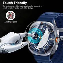5pcs Tempered Glass Screen Protector For Samsung Galaxy Watch 8/8 Classic 47mm/44mm/40mm, High Definition Curved Full Coverage Protective Film, Easy To Install, Accessories For Samsung Galaxy Watch 8/8 Classic Smartwatch - 5 PCS - View 5