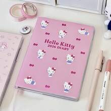SANRIO 【系列畅销】1本随机可爱活力主题笔记本 - 高品质日记本，学生必备，非常适合作为返校、生日、周年纪念、毕业、圣诞节和情人节礼物 - 多色 - 查看 11