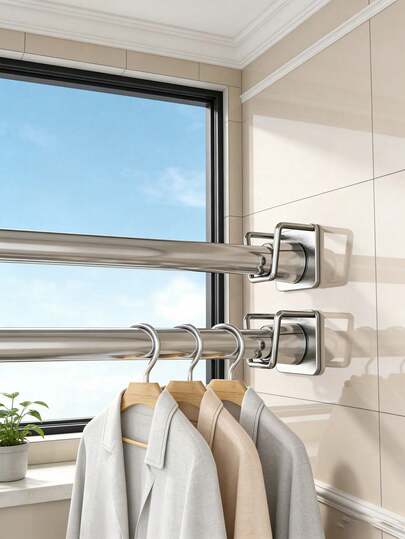 2/4pcs Stainless Steel Sponge Holder, Stainless Steel Kitchen Sink Organizer Rack, Waterproof Sink Sponge Drainer Rack - With Adhesive, No Drilling Required Sponge Holder And Drainer | Wall Mounted Storage Hook For Cloth And Accessories, Self-Adhesive Drainer Rack, Stylish Stainless Steel Sponge Rack - Easy To Stick, No Drilling, Kitchen And Bathroom Sponge Storage Rack