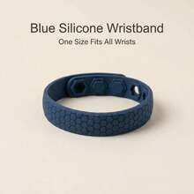 1pc Negative Ion Silicone Anti-Static Bracelet, Honeycomb Football Shaped Wristband, Indoor/Outdoor Sports Energy Wrist Strap, Unisex Fashion Minimalist - Multicolor - View 15