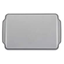 Nonstick Steel Bakeware Set with Cooling Rack Baking Pan and Cookie Sheet Set with Nonstick Bread Pan and Cooling Grid 10-Piece Set Gray - Gris - Ver 6