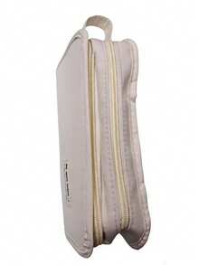 1个大容量铅笔盒，双层隔层铅笔袋，男女通用，黑色多功能文具收纳袋，适用于学校和办公室，可存放学习用品，返校必备 - 彩色 - 查看 22