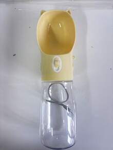1 pieza Botella de agua portátil para perros - Botella de agua para mascotas a prueba de fugas con tazón, adecuada para viajes y actividades al aire libre, taza de agua para perros, taza portátil, suministros para caminar con perros, alimentador de mascotas - Regalo de vacaciones para esposa y madre [Estilo y color aleatorios] - Multicolor - Ver 14