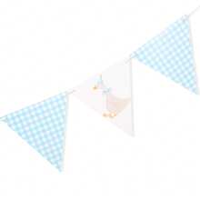 1 Bộ Dây Cờ Trang Trí Sinh Nhật Hình Con Ngỗng Ngộ Ngộ Tự Làm - Trang Trí Tiệc Hình Con Ngỗng Ngộ Ngộ, Dây Cờ Hình Con Ngỗng Vui Nhộn cho Tiệc Sinh Nhật Bé, Dây Cờ Vải Ren Trang Trí Sinh Nhật 1 Tuổi, Trang Trí Tiệc Sinh Nhật Chủ Đề Con Ngỗng Màu Hồng, Vòng Hoa Trang Trí Ghế Ăn Tái Sử Dụng Cho Tiệc Trong Nhà Và Ngoài Trời (Màu Xanh Dương) - màu xanh da trời - Xem 5