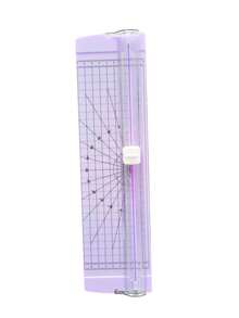 1pc Multifunctional Paper Cutter, Bi-Directional Cutting, With Automatic Safety Protection And Side Ruler, Suitable For Cutting Kraft Paper, Coupons, Labels, Cardboard, Idol Photos, Replaceable Size, Office Supplies, Back To School Essential - Multicolor - View 8