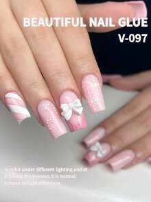 VOKY 4件套凝胶指甲油套装 - 需配合LED灯使用。持久美甲，沙龙品质，高光泽效果。包含美甲师用品。一瓶， - 彩色 - 查看 9