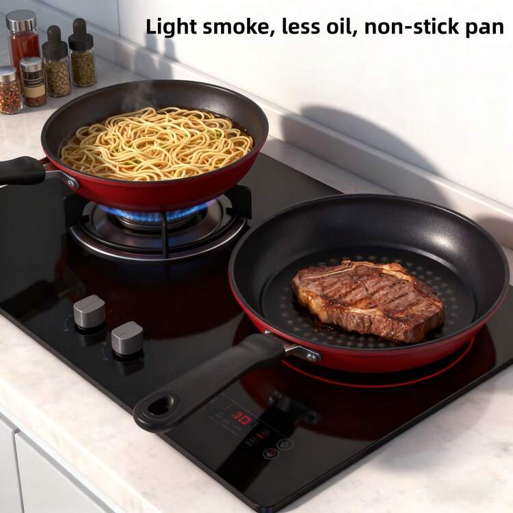 Non-Stick Frying Pan, Smokeless, Suitable For Home Cooking, Electric Induction Cooktop, Gas Stove - View 8