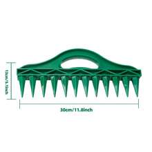 Hand-Held Seeding And Soil Drilling Tool | Suitable For Agricultural Land, Gardening And Vegetable Planting, Made Of PE Material - Green - View 10