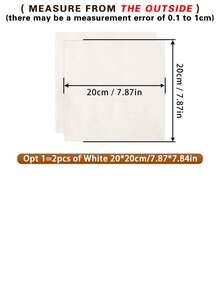 Bộ 2 miếng vải thêu thủ công DIY màu trắng/kaki/đen, vải thêu cao cấp, mềm mại, sạch sẽ, ít tạp chất, chỉ thêu đều, hoàn thiện đẹp mắt. - A - Xem 20