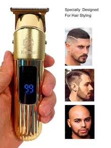 Kemei 电动理发器,专业理发剪,零间隙修型理发剪,T型刀片理发剪,胡须修剪器,KM-2262家用理发剪,男士日常使用,男士生日礼物 - 彩色 - 查看 7