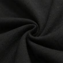 Camiseta Premium De Algodão Cibernética Selvagem Street Wear - Preto - Visão 7