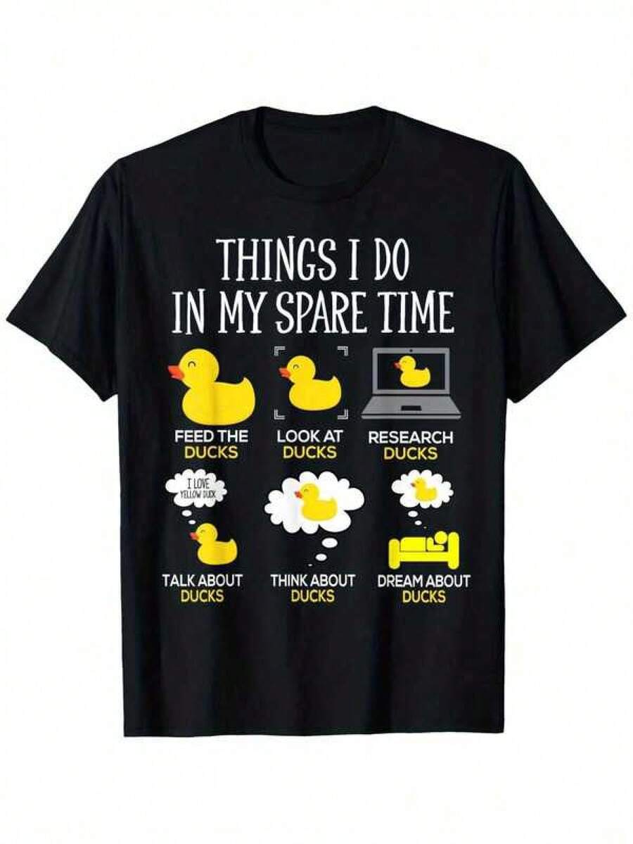 Men Outdoor Tees & Tanks - Black - View 1