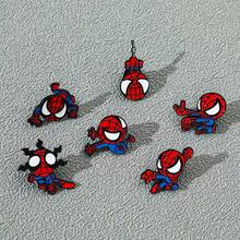 6pcs Action Movie Themed Enamel Metal Brooch Pins, Decorative Accessories For Clothes, Bags - View 4