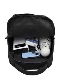 Multifunctional Small Backpack, Casual Crossbody Bag, Outdoor Chest Bag - Black - View 6