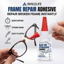 WHILELIFE Eyeglass Frame Repair Glue - Repair Damaged Eyeglass Frames | Quick Drying Strong And Durable Adhesive, Easy To Apply 20g Eyeglass Glue - Eyeglasses Frame Repair Glue - View 5