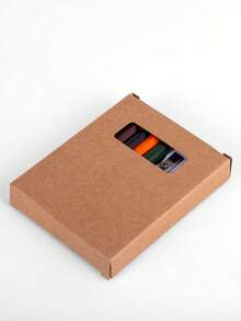 5 Boxes/60pcs High Quality Mini Colored Pencil Set, 3.5 Inch Short Thick Portable, 12 Vibrant Colors, Suitable For Painting, Sketching And Stationery, Professional Art Use - Sets - View 5