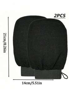 1只去角质手套，双面身体磨砂手套，去除死皮手套，深层去角质手套，男女通用，沐浴去角质手套，深层去角质手套，有助于打造光滑透亮肌肤 - 搓澡手套 - 查看 15