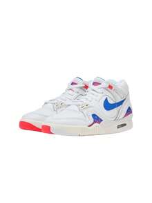 Nike Air Tech Challenge 2 Unisex Sneakers WHITE/ROYAL BLUE-LASER CRIMSON - White/Royal Blue/Laser Crimson/Pale Ivory/Platinum Tint - View 2
