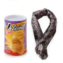 Creative Potato Chip Bucket Spring Snake Prank Toy, April Fool's Surprise Funny Gag Gift, Realistic Snake Funny Prop, Suitable For Birthday, Halloween, Theme Party, Gathering Games, Short Video Shooting, Prank Supplies, Fun Gift For Friends And Teenagers - Multicolor - View 18