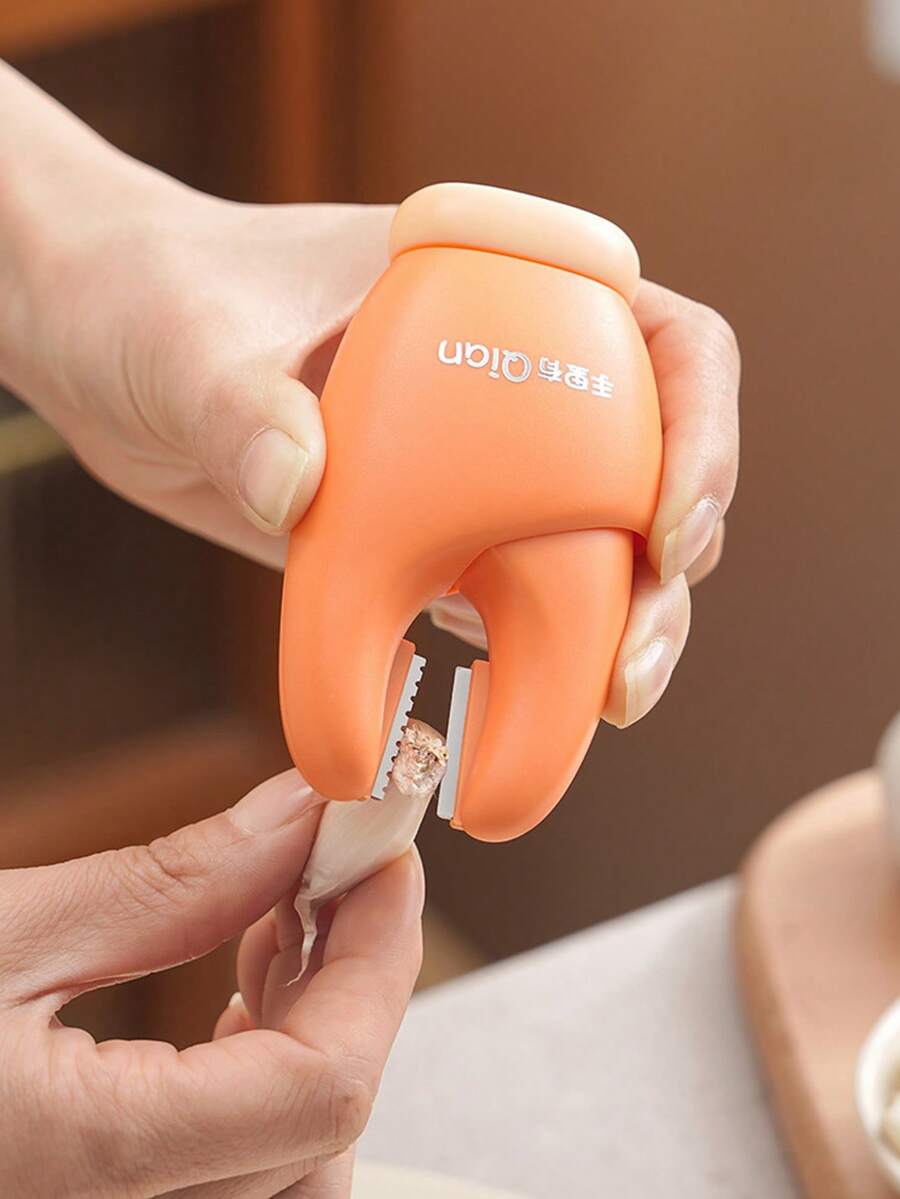 Dụng cụ bóc vỏ tỏi đa năng, kìm bóc vỏ tỏi, dụng cụ tách cuống tỏi, dụng cụ bóc vỏ tỏi gia dụng. - Nhiều màu - Xem 1