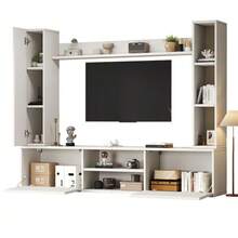 Television Stands & Entertainment Centers - White - View 9