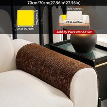 1件装雪尼尔四季通用宠物防滑沙发垫，适用于家庭客厅、卧室、办公室沙发，可机洗 - 多色 - 查看 21