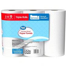 Triple Roll Paper Towels Everyday Strong Absorption - 1 - View 4