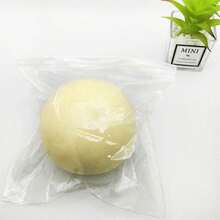 1个10厘米超大蓬松史莱姆球，巨型解压挤压玩具，慢回弹挤压玩具，巨型流体史莱姆玩具，软萌惊喜礼物，生日/复活节礼物 - 彩色 - 查看 8