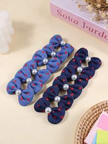 Bộ 12 kẹp tóc nơ nhiều màu sắc dành cho bé gái và thiếu niên, phụ kiện tóc thường ngày đa năng, lựa chọn quà tặng tuyệt vời. - Nhiều màu - Xem 10